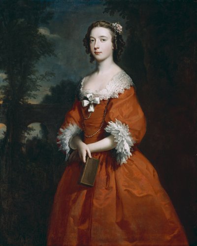 Mademoiselle Hamilton, vers 1735-45 - Joseph Highmore