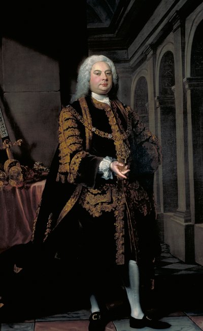 Sir John Barnard, Lord Maire 1737 - Joseph Highmore