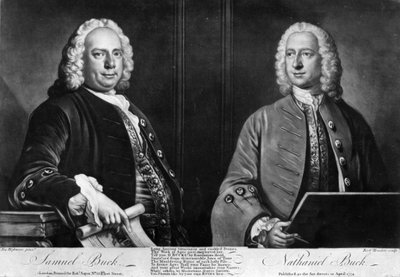 Les frères Buck, gravé par Richard Houston, 1774 - Joseph Highmore