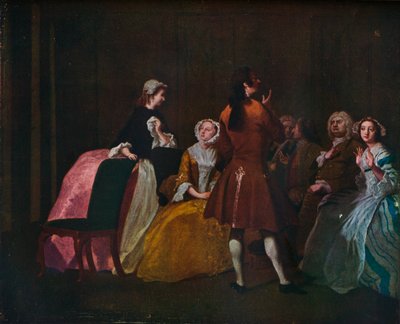 La famille Harlowe, de Clarissa de Samuel Richardson, c. 1745 - Joseph Highmore