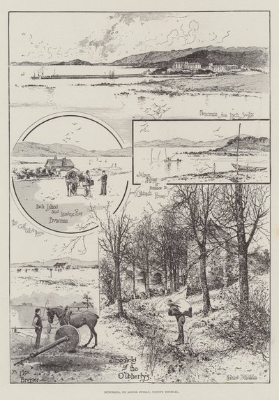 Buncrana, sur le Lough Swilly, comté de Donegal - Joseph Holland Tringham