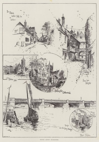 Autour de Rochester - Joseph Holland Tringham