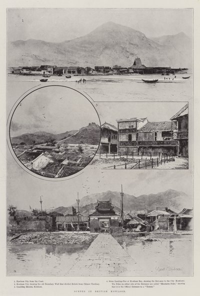 Scènes à Kowloon britannique - Joseph Holland Tringham