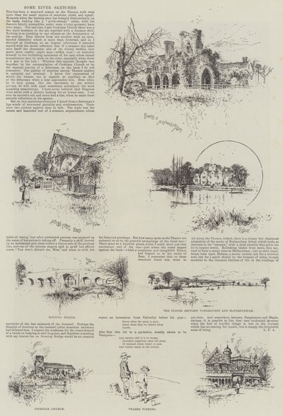 Quelques croquis de rivière - Joseph Holland Tringham