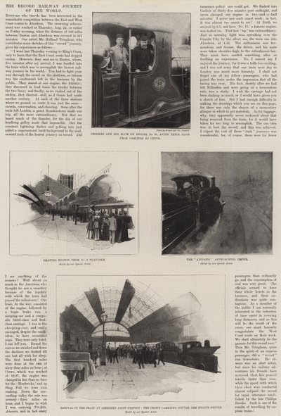 Le voyage ferroviaire record du monde - Joseph Holland Tringham