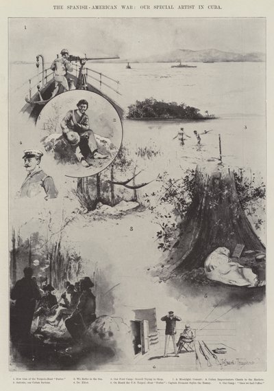 La guerre hispano-américaine - Joseph Holland Tringham