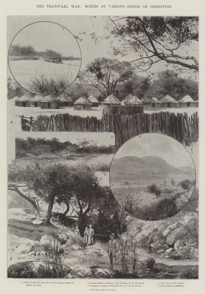 La Guerre du Transvaal, Scènes à Divers Points d
