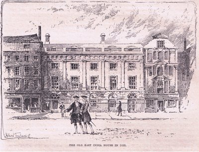La vieille Maison des Indes Orientales AD 1630 - Joseph Holland Tringham