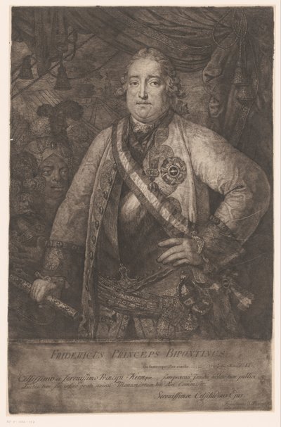 Portrait de Friedrich von Pfalz-Zweibrücken-Veldenz - Joseph I Fratrel