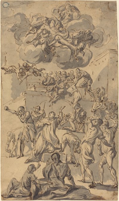 La Lapidation de Saint Étienne - Joseph Ignace François Parrocel