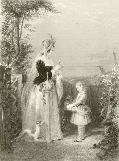 Le jardin de fleurs - Joseph John Jenkins