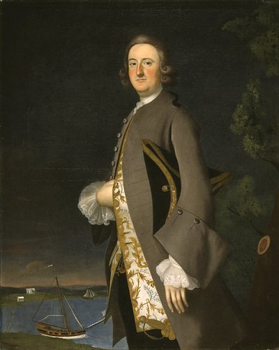 Portrait du capitaine John Pigott, c.1752 - Joseph Jonathan Blackburn