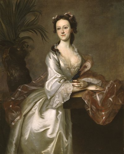Portrait de Mme John Pigott, c.1752 - Joseph Jonathan Blackburn