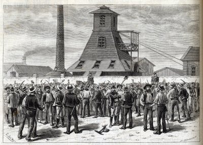 Grève aux mines d