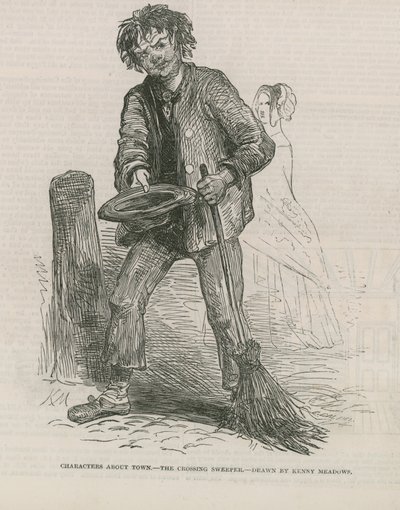 Le balayeur de rue - Joseph Kenny Meadows