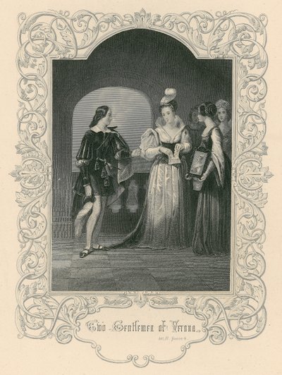 Les Deux Gentilshommes de Vérone - Joseph Kenny Meadows