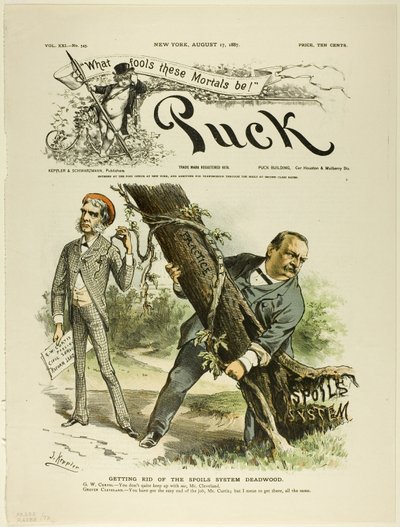 Se débarrasser du système des dépouilles Deadwood, de Puck - Joseph Keppler