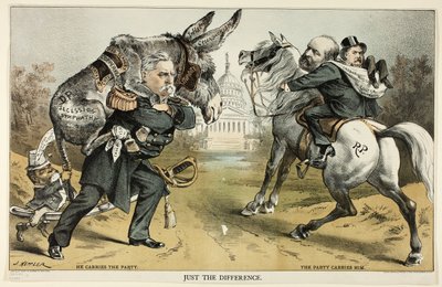 Juste la différence, de Puck - Joseph Keppler