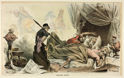 Restless Nights, de Puck - Joseph Keppler
