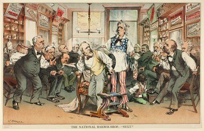 The National Barber Shop - Suivant - Joseph Keppler