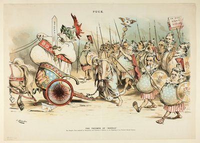 Le triomphe de Boodle, de Boodle - Joseph Keppler