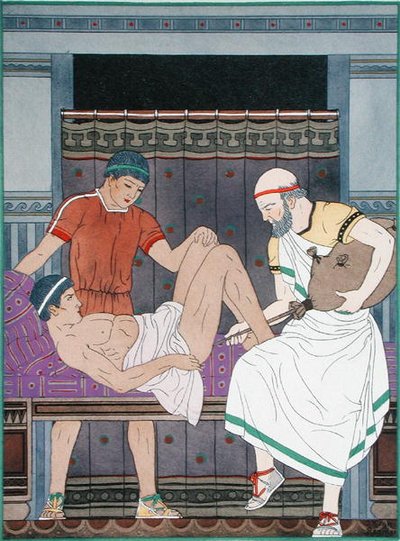 Le Lavement, illustration de 
