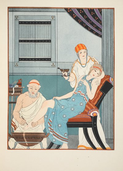 Saignée du pied, illustration de 