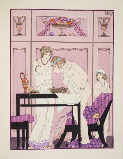 Saignement de nez, illustration de 