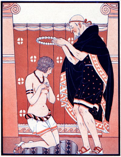 Trois prix féminins - Prix de vertu - illustration de la Vie Parisienne, 1929 - Joseph Kuhn Regnier