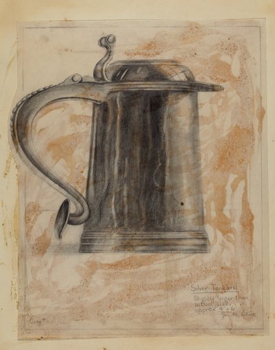 Chope en argent - Joseph Leboit