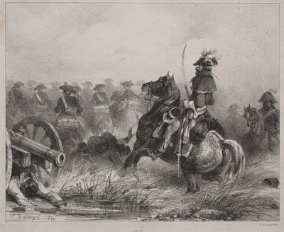 Scène de Cavalerie - Joseph Louis Hippolyte Bellange