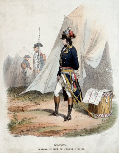 Portrait de Bonaparte (1769-1821) Chef Général de l