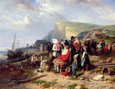 Retour à la maison, 1846 - Joseph Louis Hippolyte Bellange