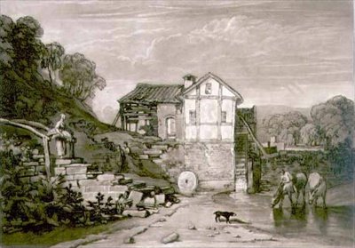 Moulin à eau, de 