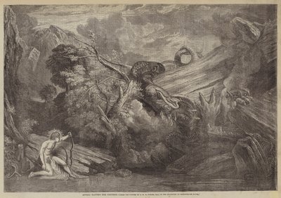Apollon tuant le Python - Joseph Mallord William Turner