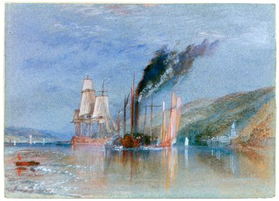 Entre Quillebeuf et Villequier, vers 1832 - Joseph Mallord William Turner