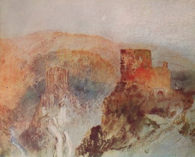 Burg Eltz et Trutz Eltz du nord, 1840 - Joseph Mallord William Turner