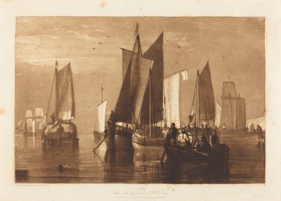 Calme - Joseph Mallord William Turner