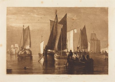 Calme - Joseph Mallord William Turner