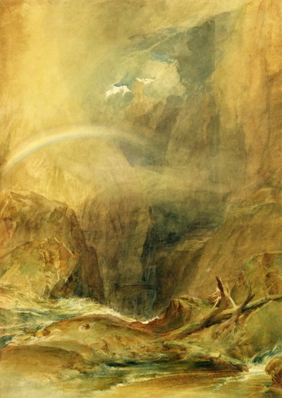 Pont du Diable, col du Saint-Gothard - Joseph Mallord William Turner