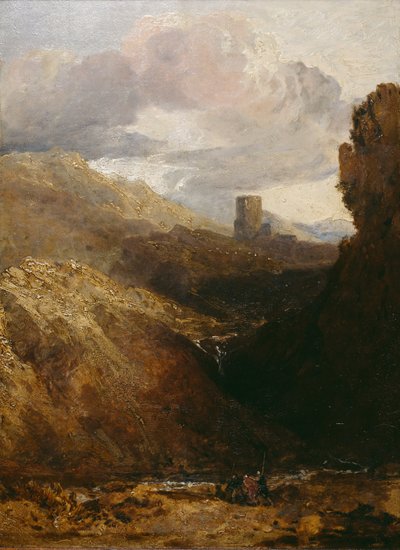 Château de Dolbadarn - Joseph Mallord William Turner