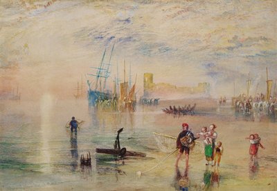Château de Flint, vers 1834 - Joseph Mallord William Turner