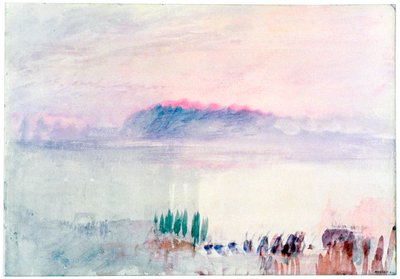 Funérailles à Lausanne, 1841 - Joseph Mallord William Turner