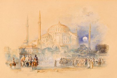 Hagia Sofia - Joseph Mallord William Turner