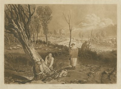 Haies et fossés, vers 1860 - Joseph Mallord William Turner