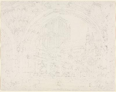 Cathédrale de Hereford - Joseph Mallord William Turner
