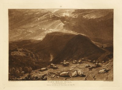 Colline de Hindhead - Joseph Mallord William Turner