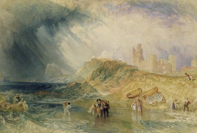 Holy Island, Northumberland, vers 1820 - Joseph Mallord William Turner