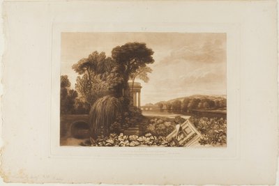 Isis, planche 68 de Liber Studiorum - Joseph Mallord William Turner