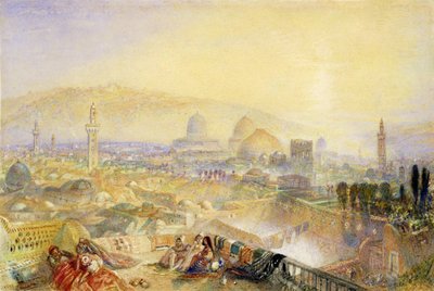 Jérusalem depuis le couvent latin - Joseph Mallord William Turner